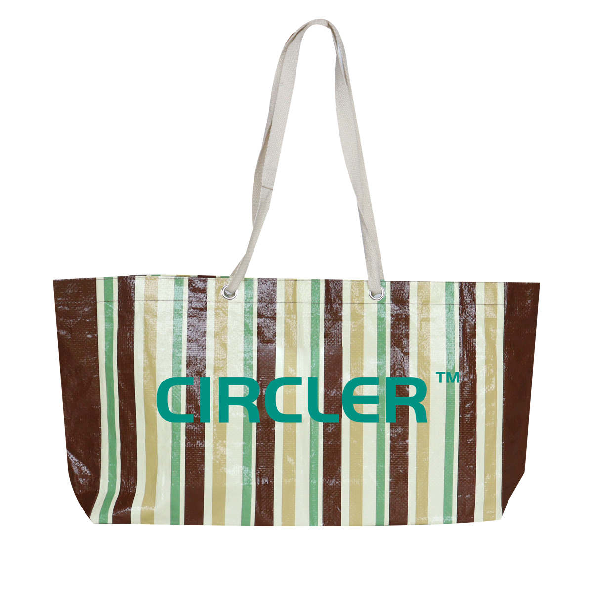 Reusable woven tote bag  SK0013110B13BEWN